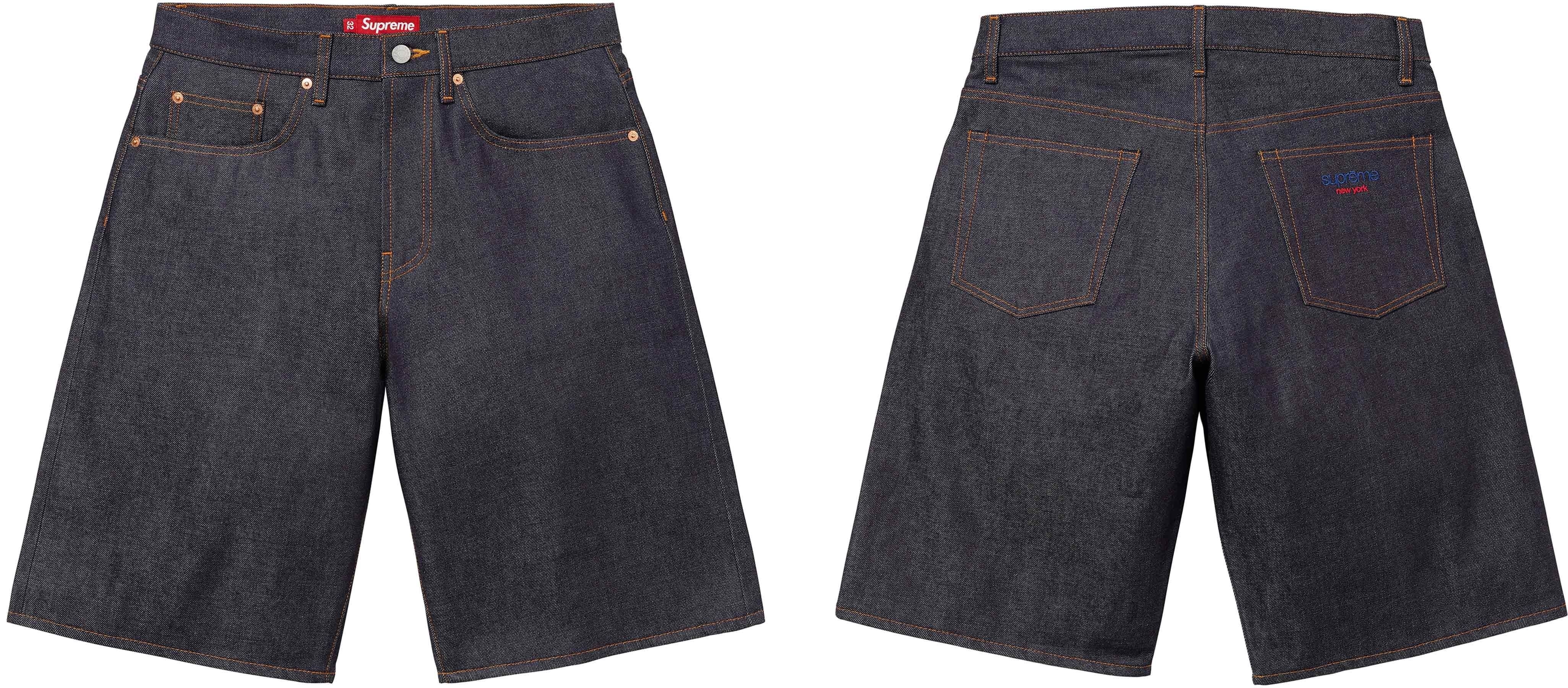 Rigid Baggy Selvedge Denim Short